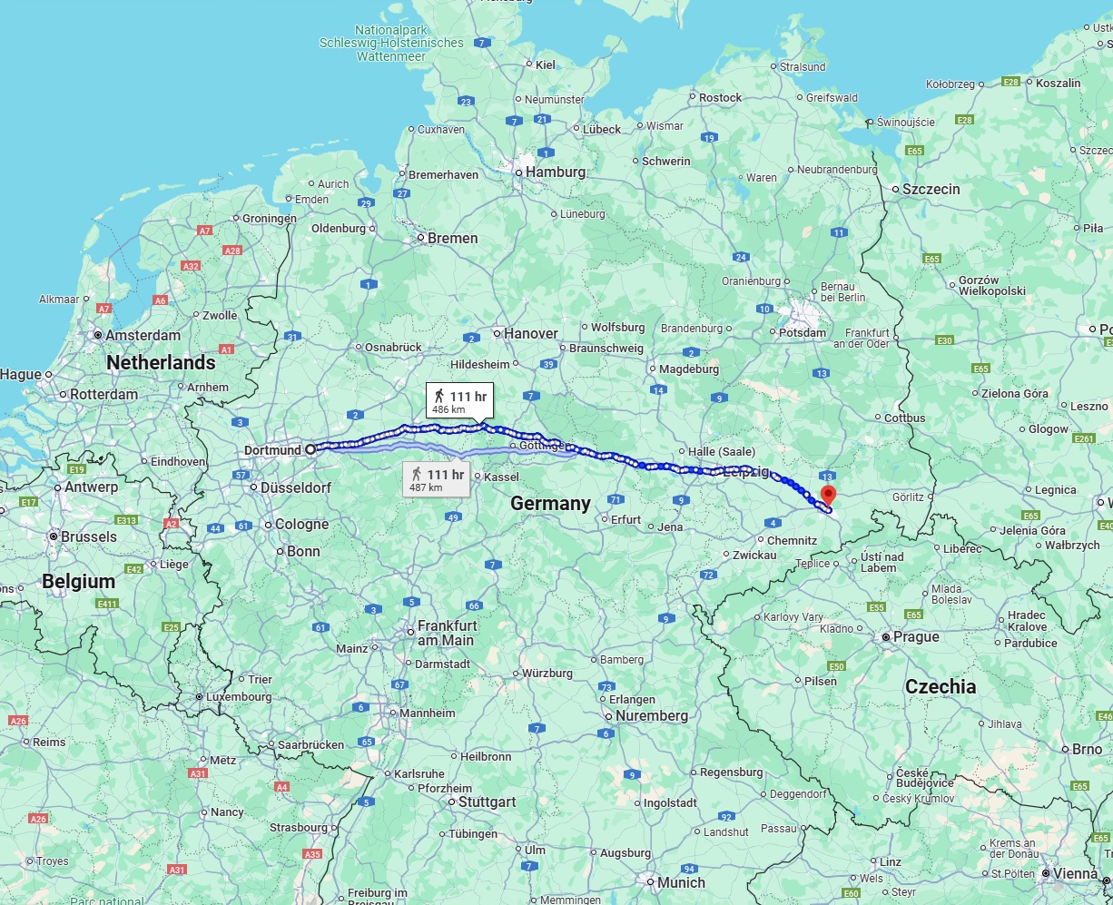 Anreise von Dortmund Zu Dresden Über 