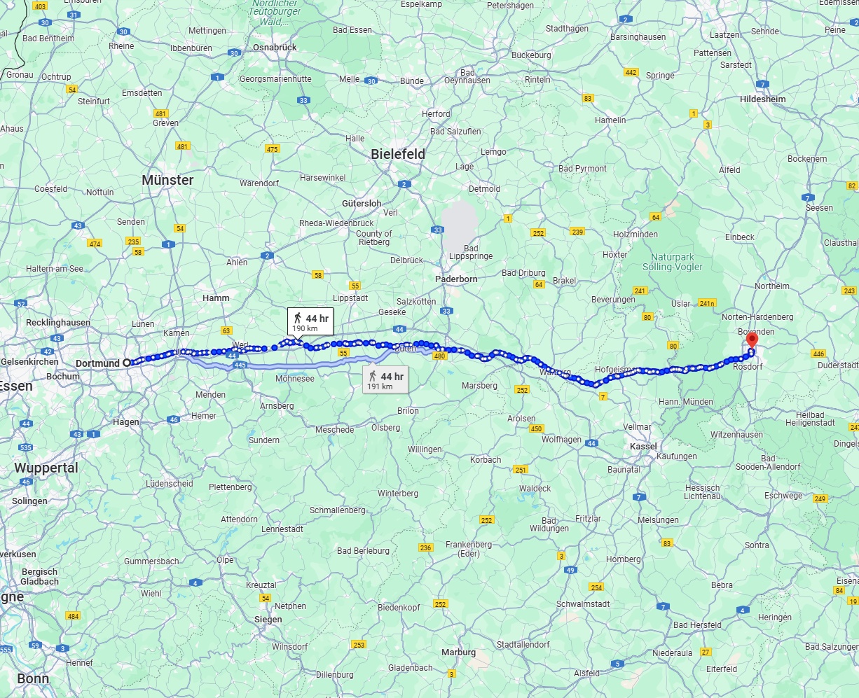 Anreise von Dortmund Zu Göttingen Über 