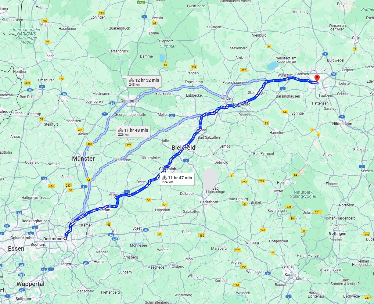 Anreise von Dortmund Zu Hannover Über 