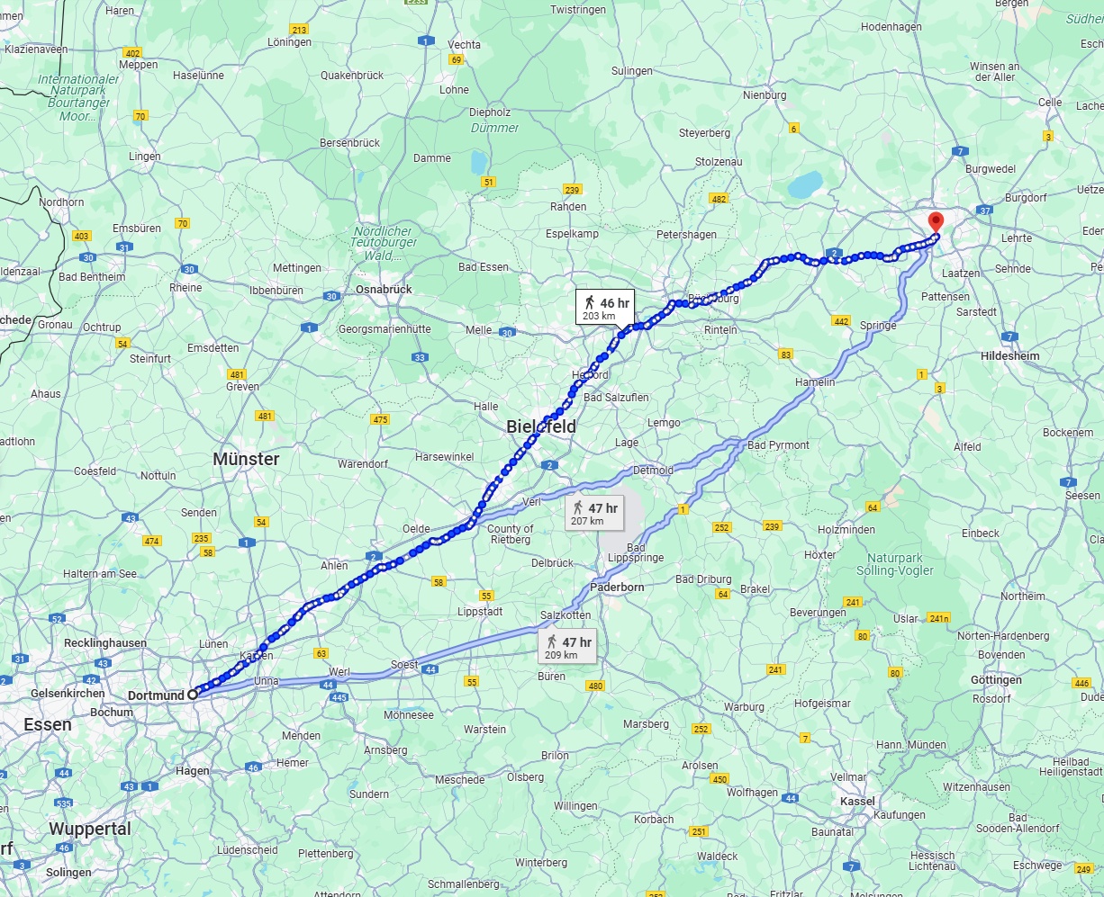 Anreise von Dortmund Zu Hannover Über 