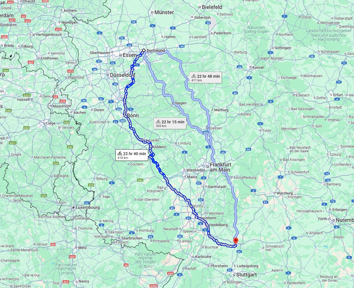 Anreise von Dortmund Zu Heilbronn Über 