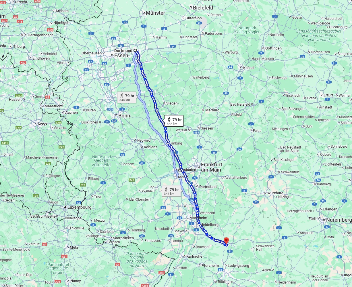 Anreise von Dortmund Zu Heilbronn Über 
