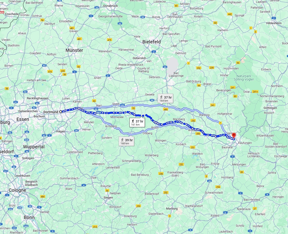 Anreise von Dortmund Zu Kassel Über 