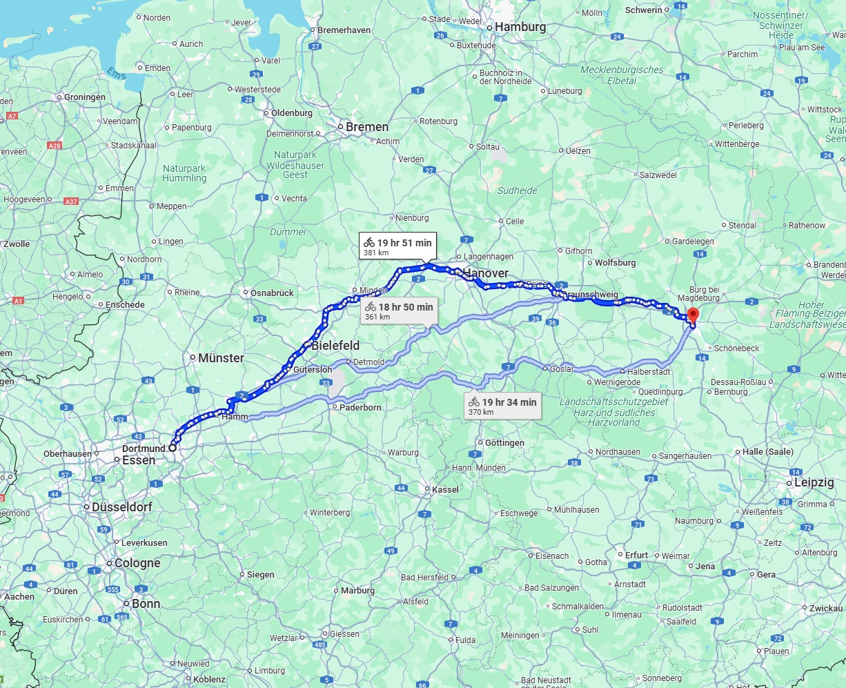 Anreise von Dortmund Zu Magdeburg Über 
