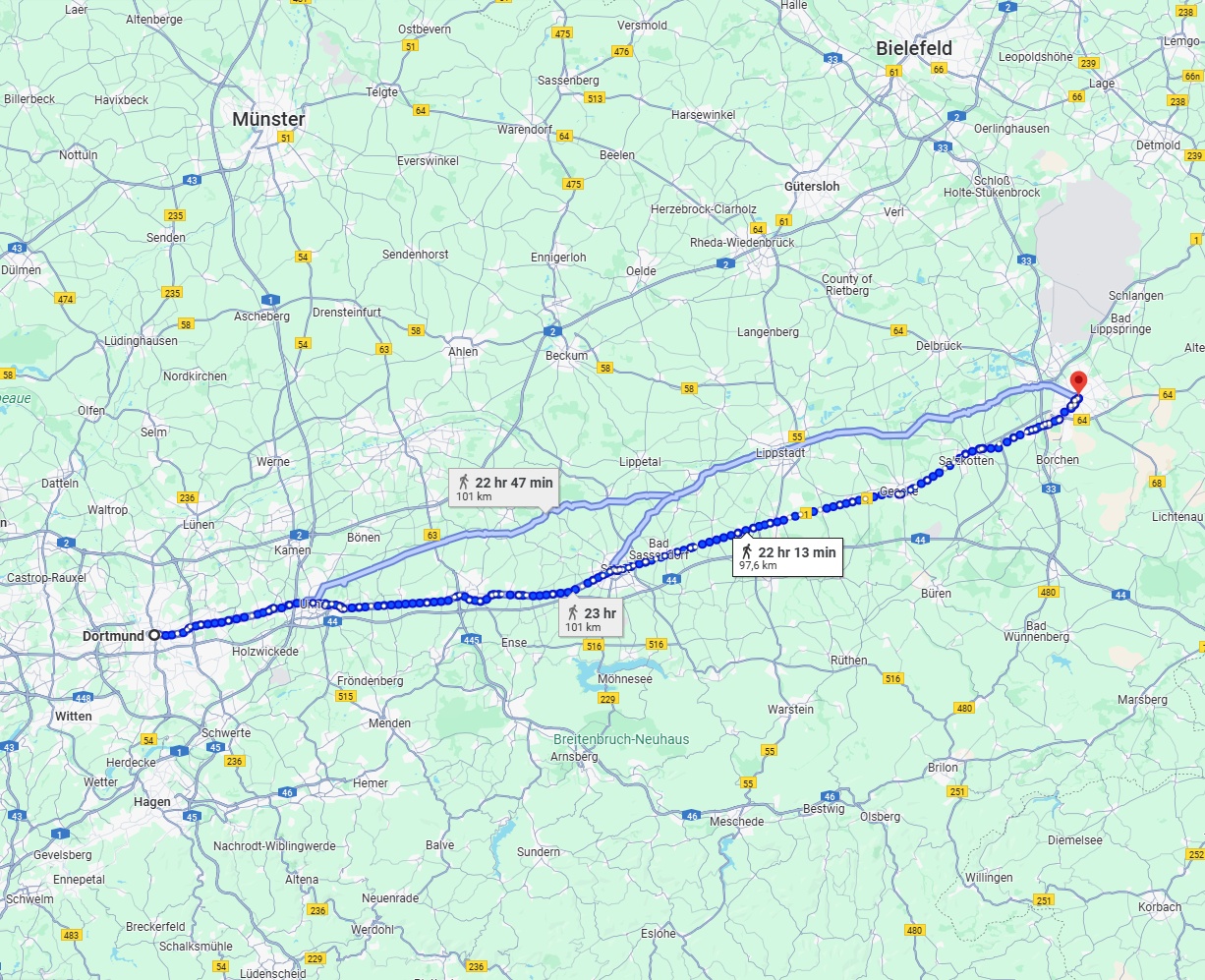 Anreise von Dortmund Zu Paderborn Über 