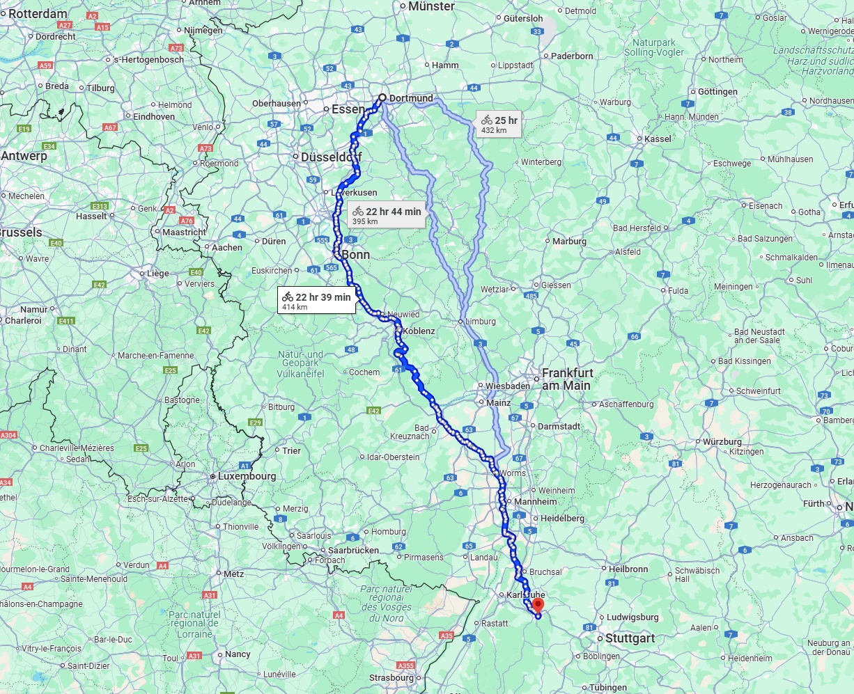 Anreise von Dortmund Zu Pforzheim Über 